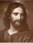 Christ Card Sepia Tone - Large